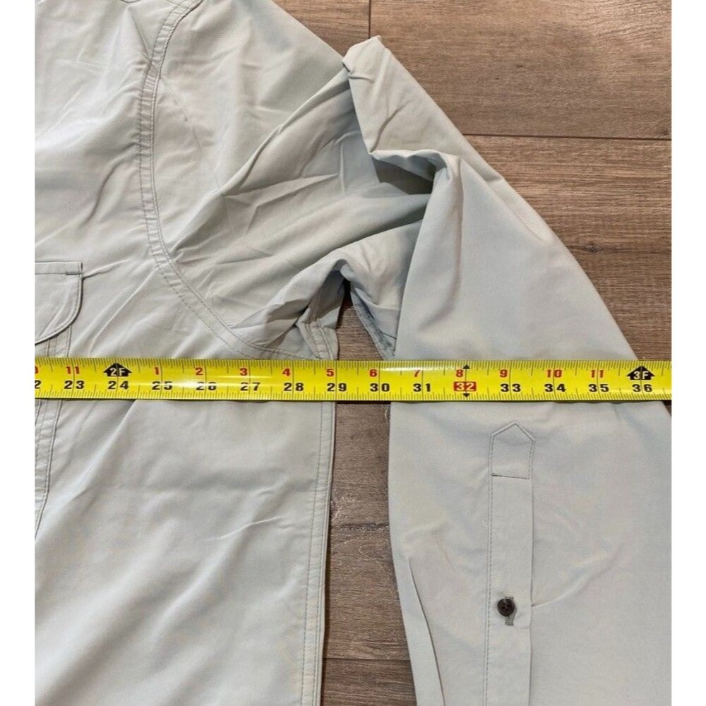 Filson Twin Lakes Sport Shirt Mens 3XL Soft Moss Long Sleeve Vented Lightweight - Picture 7 of 10
